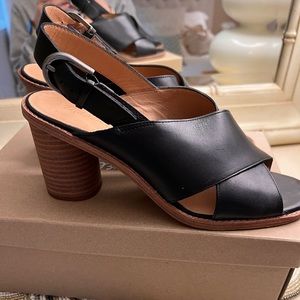 Madewell like new block heels